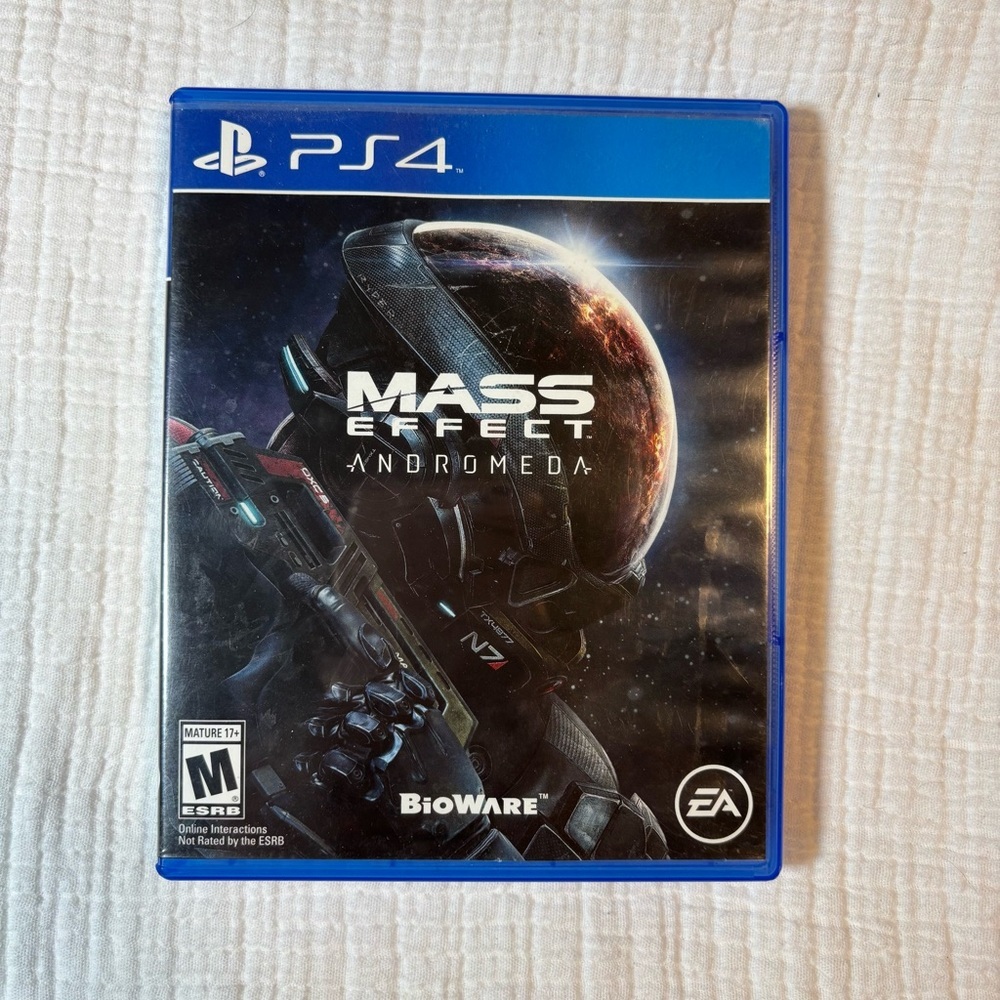 Sony PS4 Mass Effect Andromeda - Blue Case